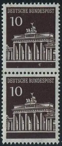 BUND 1966 Michel-Nummer 0506 postfrisch vert.PAAR