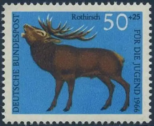 BUND 1966 Michel-Nummer 0514 postfrisch EINZELMARKE