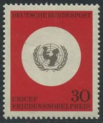 BUND 1966 Michel-Nummer 0527 postfrisch EINZELMARKE