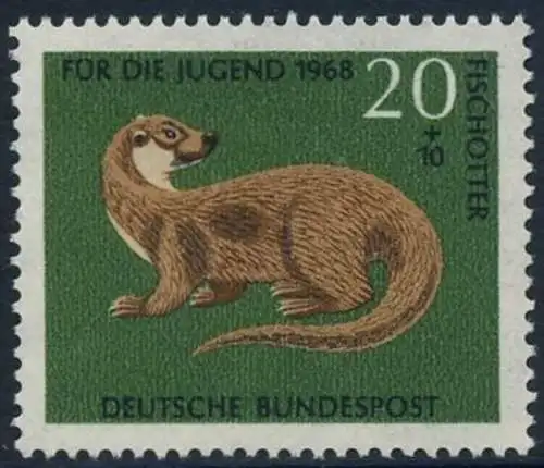 BUND 1968 Michel-Nummer 0550 postfrisch EINZELMARKE