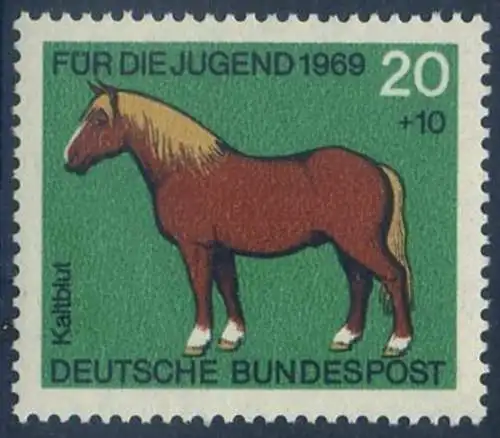 BUND 1969 Michel-Nummer 0579 postfrisch EINZELMARKE