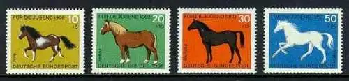 BUND 1969 Michel-Nummer 0578-0581 postfrisch SATZ(4) EINZELMARKEN