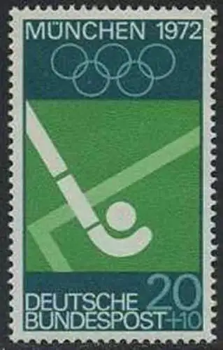 BUND 1969 Michel-Nummer 0588 postfrisch EINZELMARKE