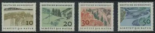 BUND 1969 Michel-Nummer 0591-0594 postfrisch SATZ(4) EINZELMARKEN