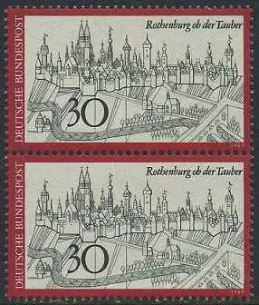 BUND 1969 Michel-Nummer 0603 postfrisch vert.PAAR