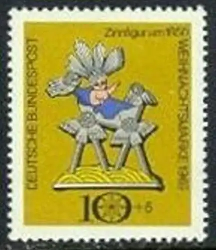 BUND 1969 Michel-Nummer 0610 postfrisch EINZELMARKE