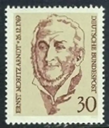 BUND 1969 Michel-Nummer 0611 postfrisch EINZELMARKE