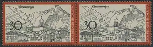 BUND 1970 Michel-Nummer 0622 postfrisch horiz.PAAR