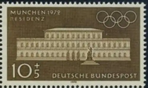BUND 1970 Michel-Nummer 0624 postfrisch EINZELMARKE