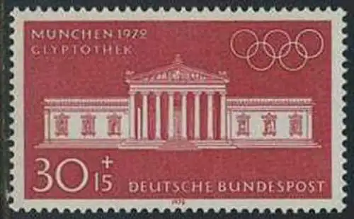 BUND 1970 Michel-Nummer 0626 postfrisch EINZELMARKE