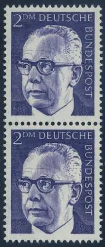 BUND 1970 Michel-Nummer 0645 postfrisch vert.PAAR