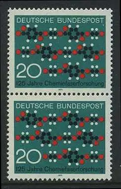 BUND 1971 Michel-Nummer 0664 postfrisch vert.PAAR