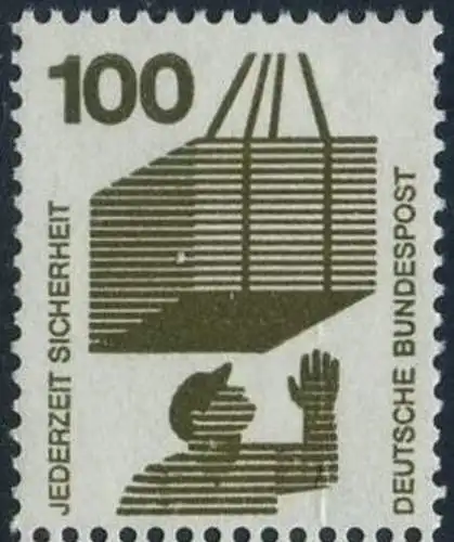 BUND 1971 Michel-Nummer 0702 postfrisch EINZELMARKE