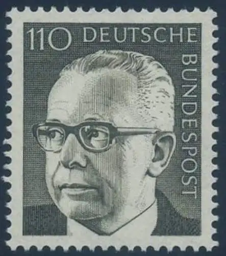 BUND 1972 Michel-Nummer 0727 postfrisch EINZELMARKE