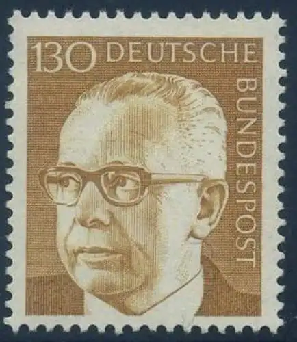 BUND 1972 Michel-Nummer 0728 postfrisch EINZELMARKE