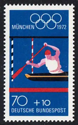 BUND 1972 Michel-Nummer 0737 postfrisch EINZELMARKE