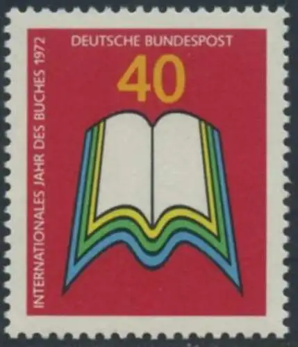 BUND 1972 Michel-Nummer 0740 postfrisch EINZELMARKE