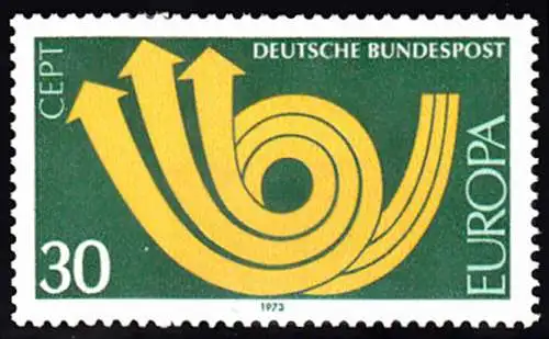 BUND 1973 Michel-Nummer 0768 postfrisch EINZELMARKE