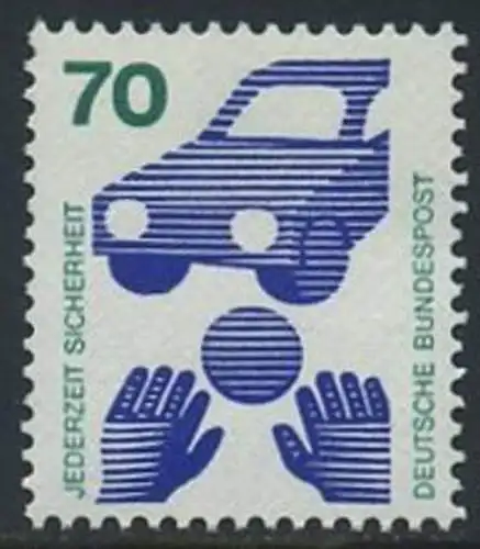 BUND 1973 Michel-Nummer 0773 postfrisch EINZELMARKE