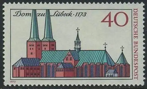 BUND 1973 Michel-Nummer 0779 postfrisch EINZELMARKE