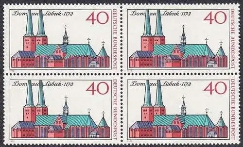 BUND 1973 Michel-Nummer 0779 postfrisch BLOCK