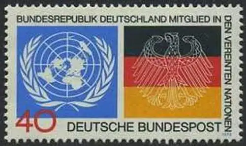 BUND 1973 Michel-Nummer 0781 postfrisch EINZELMARKE