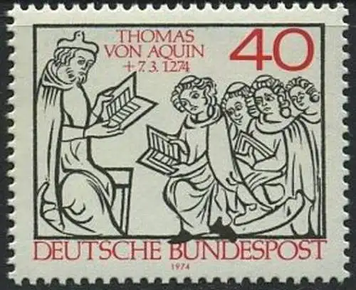 BUND 1974 Michel-Nummer 0795 postfrisch EINZELMARKE