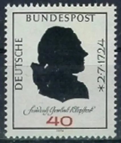 BUND 1974 Michel-Nummer 0809 postfrisch EINZELMARKE