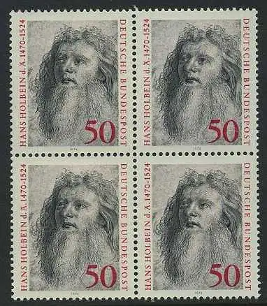 BUND 1974 Michel-Nummer 0813 postfrisch BLOCK