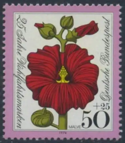 BUND 1974 Michel-Nummer 0820 postfrisch EINZELMARKE