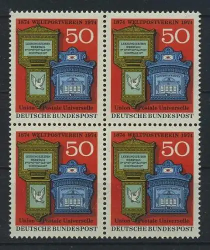 BUND 1974 Michel-Nummer 0825 postfrisch BLOCK