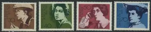 BUND 1975 Michel-Nummer 0826-0829 postfrisch SATZ(4) EINZELMARKEN