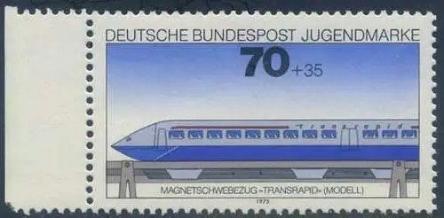 BUND 1975 Michel-Nummer 0839 postfrisch EINZELMARKE RAND links