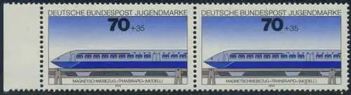 BUND 1975 Michel-Nummer 0839 postfrisch horiz.PAAR RAND links