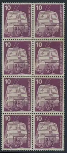 BUND 1975 Michel-Nummer 0847 postfrisch vert.BLOCK(8) (8v)
