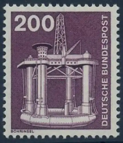 BUND 1975 Michel-Nummer 0858 postfrisch EINZELMARKE