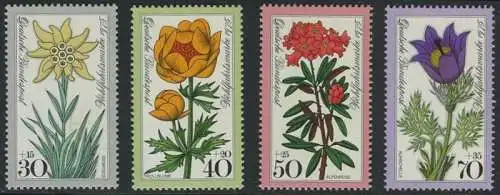 BUND 1975 Michel-Nummer 0867-0870 postfrisch SATZ(4) EINZELMARKEN