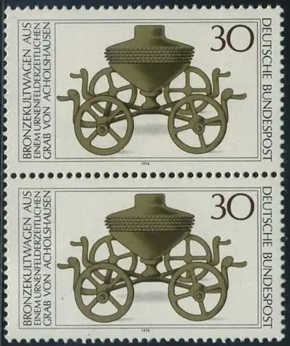 BUND 1976 Michel-Nummer 0897 postfrisch vert.PAAR