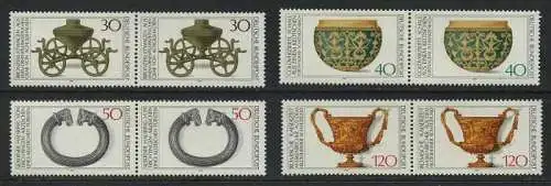 BUND 1976 Michel-Nummer 0897-0900 postfrisch SATZ(4) horiz.PAARE