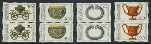 BUND 1976 Michel-Nummer 0897-0900 postfrisch SATZ(4) vert.PAARE