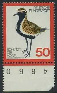 BUND 1976 Michel-Nummer 0901 postfrisch EINZELMARKE RAND unten (BZ)
