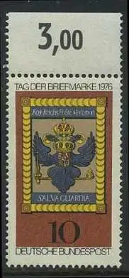 BUND 1976 Michel-Nummer 0903 postfrisch EINZELMARKE RAND oben (b)