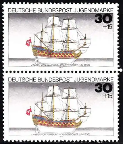 BUND 1977 Michel-Nummer 0929 postfrisch vert.PAAR