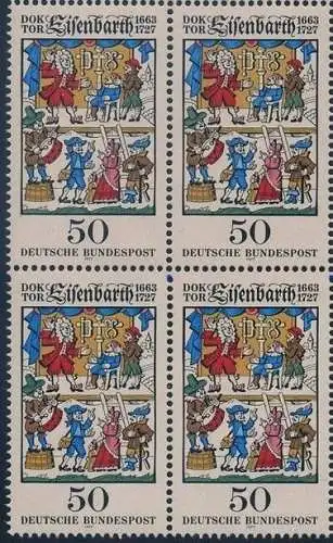 BUND 1977 Michel-Nummer 0953 postfrisch BLOCK