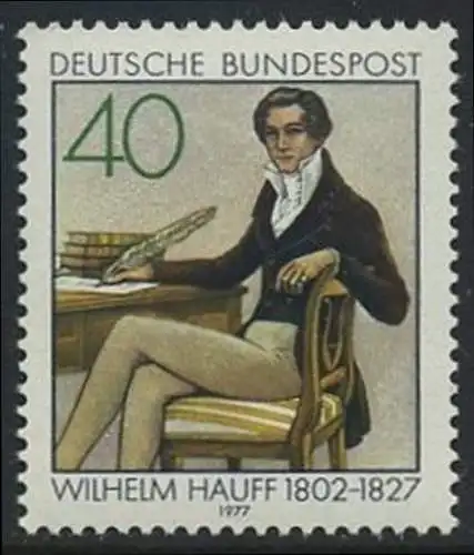 BUND 1977 Michel-Nummer 0954 postfrisch EINZELMARKE