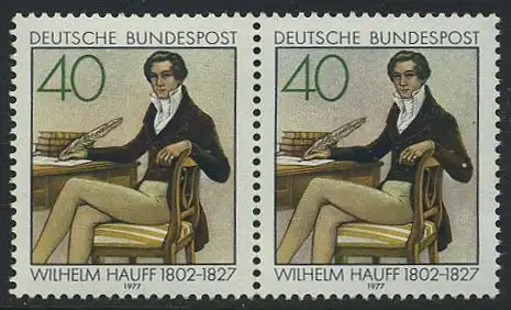 BUND 1977 Michel-Nummer 0954 postfrisch horiz.PAAR