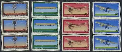 BUND 1978 Michel-Nummer 0964-0967 postfrisch SATZ(4) vert.STRIPS(3)