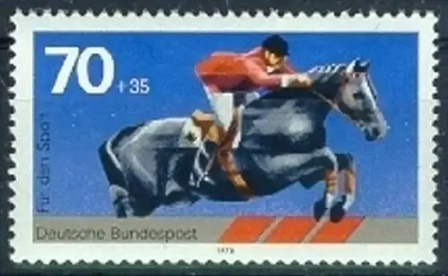 BUND 1978 Michel-Nummer 0968 postfrisch EINZELMARKE