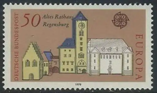 BUND 1978 Michel-Nummer 0970 postfrisch EINZELMARKE