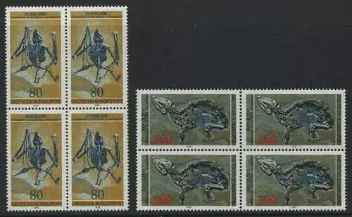 BUND 1978 Michel-Nummer 0974-0975 postfrisch SATZ(2) BLÖCKE